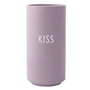 Design Letters - AJ Favourite Porcelain vase, Kiss / lavender