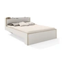 Müller Small Living - Nook Double bed, 140 x 200, CPL white