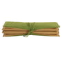 Fiam - Sun Beach mat, taupe / lime green