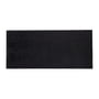 tica copenhagen - Doormat, 90 x 200 cm, Unicolor black