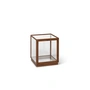Ferm Living - Miru Glass display cabinet Montre, dark stained oak