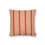 ferm Living - Grand cushion, 50 x 50 cm, camel / red