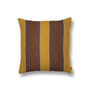 ferm Living - Grand cushion, 50 x 50 cm, lime / dark blue / chocolate