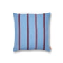 ferm Living - Grand cushion, 50 x 50 cm, blue / burgundy