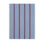ferm Living - Hale Tea towel, blue-burgundy