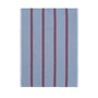 Ferm Living - Hale Tea towel, blue-burgundy
