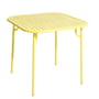 Petite Friture - Week-End Table, 85 x 85 cm / yellow