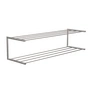 Frost - Nova Shoe rack 2, 100 cm, brushed stainless steel