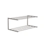 Frost - Nova Shoe rack 1, 60 cm, brushed stainless steel