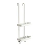 Frost - Nova2 Shower tray to hang double, white