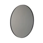Frost - Unu Wall mirror 4131, Ø 100 cm, black