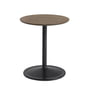 Muuto - Soft Side table, Ø 41 cm, H 48 cm, smoked oak / black