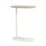 Muuto - Relate Side Table, H 73,5 cm, oak / off-white