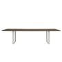 Muuto - 70/70 Dining table, 295 x 108 cm, smoked oak / grey