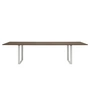 Muuto - 70/70 Dining table, 295 x 108 cm, smoked oak / grey