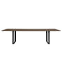 Muuto - 70/70 Dining table, 295 x 108 cm, smoked oak / black
