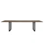 Muuto - 70/70 Dining table, 295 x 108 cm, smoked oak / black