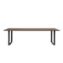 Muuto - 70/70 Dining table, 255 x 108 cm, smoked oak / black