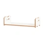 Tojo - Hochstapler Shelving system, add-on module low, white