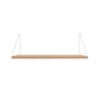 Frama - Shelf Shelf 60 x 20 cm, oak white oiled / stainless steel