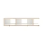Tojo - Stell Shelving system basic module, 160 cm wide, white