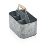 Humdakin - Utensils container, 30 x 20 x 25 cm, zinc