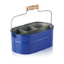 Humdakin - Utensils container, 30 x 19 x 13 cm, blue