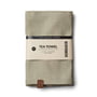 Humdakin - Organic cotton tea towel, 45 x 70 cm, oak (set of 2)