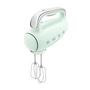 Smeg - Hand Mixer HMF01, 50's Retro Style, pastel green