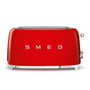 Smeg - 2-slot toaster TSF02, long / red
