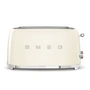 Smeg - 2-slot toaster TSF02, long / cream