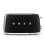 Smeg - 2-slot toaster TSF02, long / black