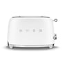 Smeg - 2-slice toaster TSF01, matt white