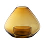 AYTM - Uno Wind light and vase Ø 25,9 x H 21 cm, amber