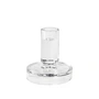 Broste Copenhagen - Petra Candlestick, Ø 10 x H 11 cm, clear