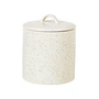Broste Copenhagen - Nordic Vanilla Bowl with lid, Ø 12 x H 12 cm