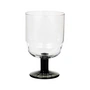 Broste Copenhagen - Nordic Bistro White wine glass, 20 cl, clear / smoke