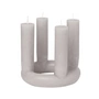 Broste Copenhagen - Lucia Advent candle, h 18 x Ø 20 cm, rainy day