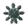 Broste Copenhagen - Christmas Star Christmas tree top, Ø 30 cm, deep forest