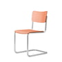 Thonet - High chair S 43 K, coral agate