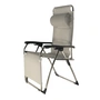 Fiam - Amida Relax lounger, aluminium / silver grey