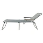 Fiam - Amigo 40+ with armrest, silver-grey