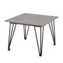 Bloomingville - Mundo Coffee table 55 x 55 cm, concrete grey / black