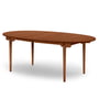 Carl Hansen - CH338 extendable dining table, 200 x 115 cm, mahogany oiled (with extension for 2 plates)