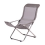 Fiam - Fiesta armchair, aluminium / taupe