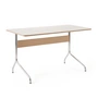 & Tradition - Pavilion AV16 Desk, 130 x 65 cm, Oak / Linoleum Mushroom (4176)
