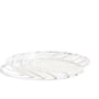 Hay - Spin Bowl, Ø 11 x H 1,5 cm, clear / white (set of 2)