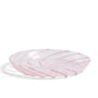 Hay - Spin Bowl, Ø 11 x H 1,5 cm, clear / pink (set of 2)