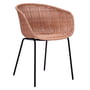 House Doctor - Hapur wicker chair, black / nature