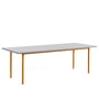 Hay - Two-Colour Dining table, 240 x 90 cm, light grey / ochre